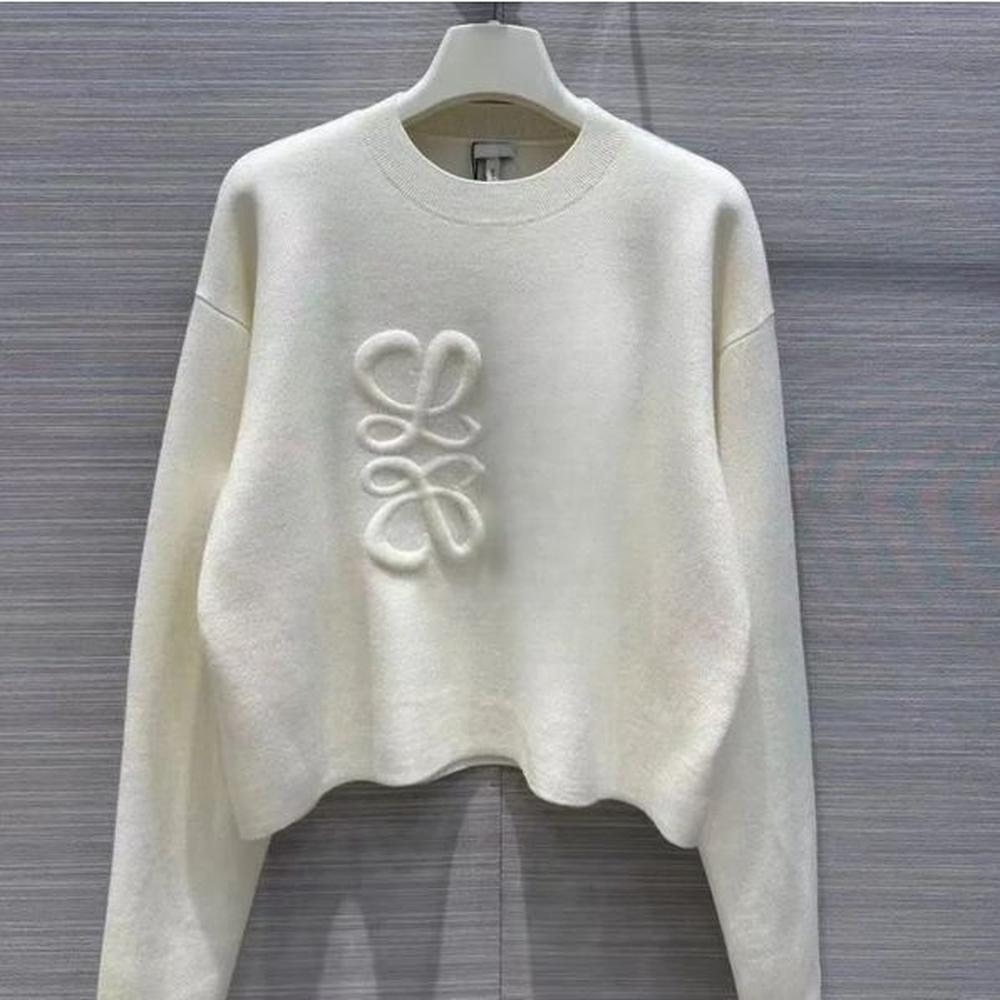 pullover sweater womens cashmere sweater designer fashion brand white sweater