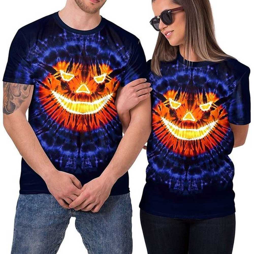 pumpkin anime pattern tshirt mens and womens d digital printing