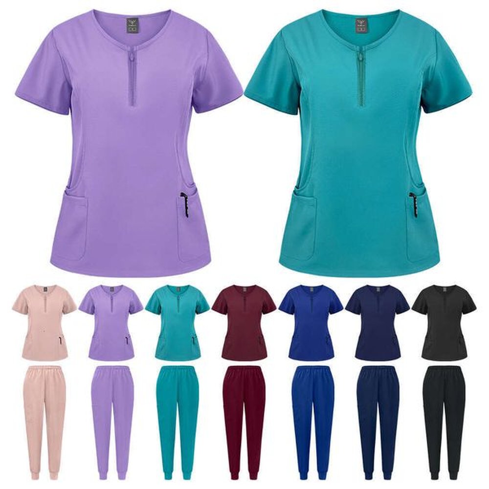 quick drying zipper style solid color split hand wash nursing