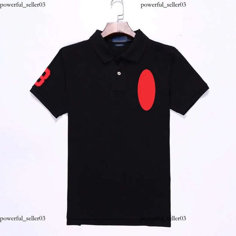 Ralphelauren T Shirt Men Polos Small Horse Polos Casual Lapel T Shirts Handsome Fashion Polo Shirt Men Short Sleeve Multi Color Solid Classi