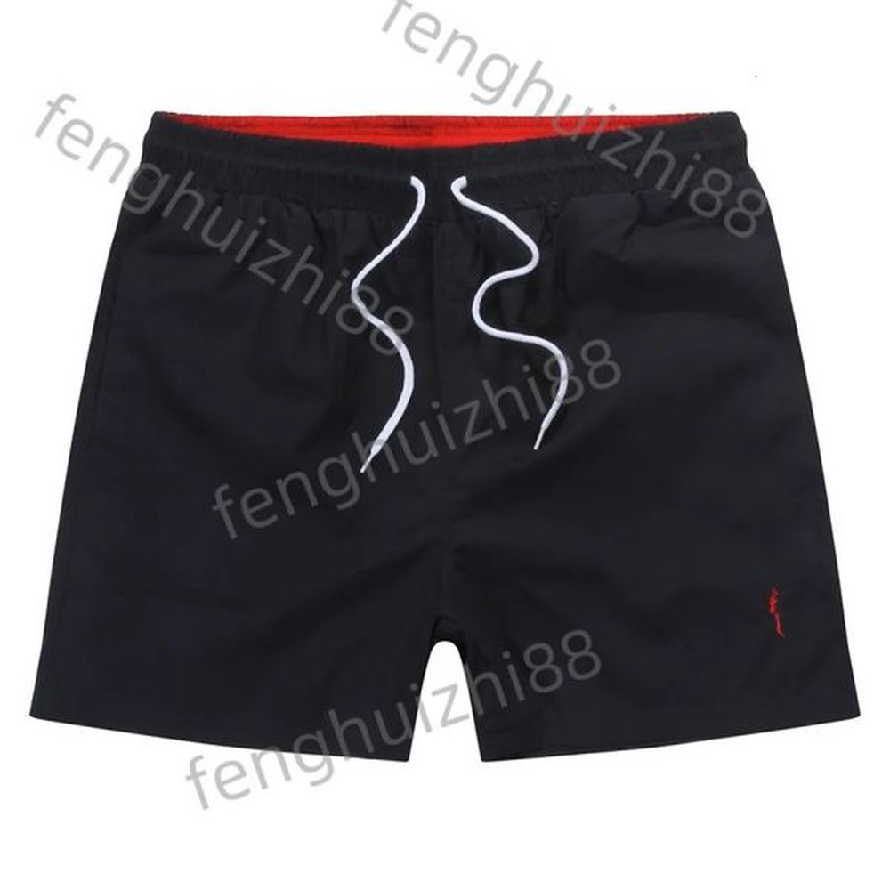 Ralphly Classic Small Horse Embroidery Summer Fashion Shorts New Design Board Shorts Quickdrying Swimwear Printed Board Beach Pants Swimming