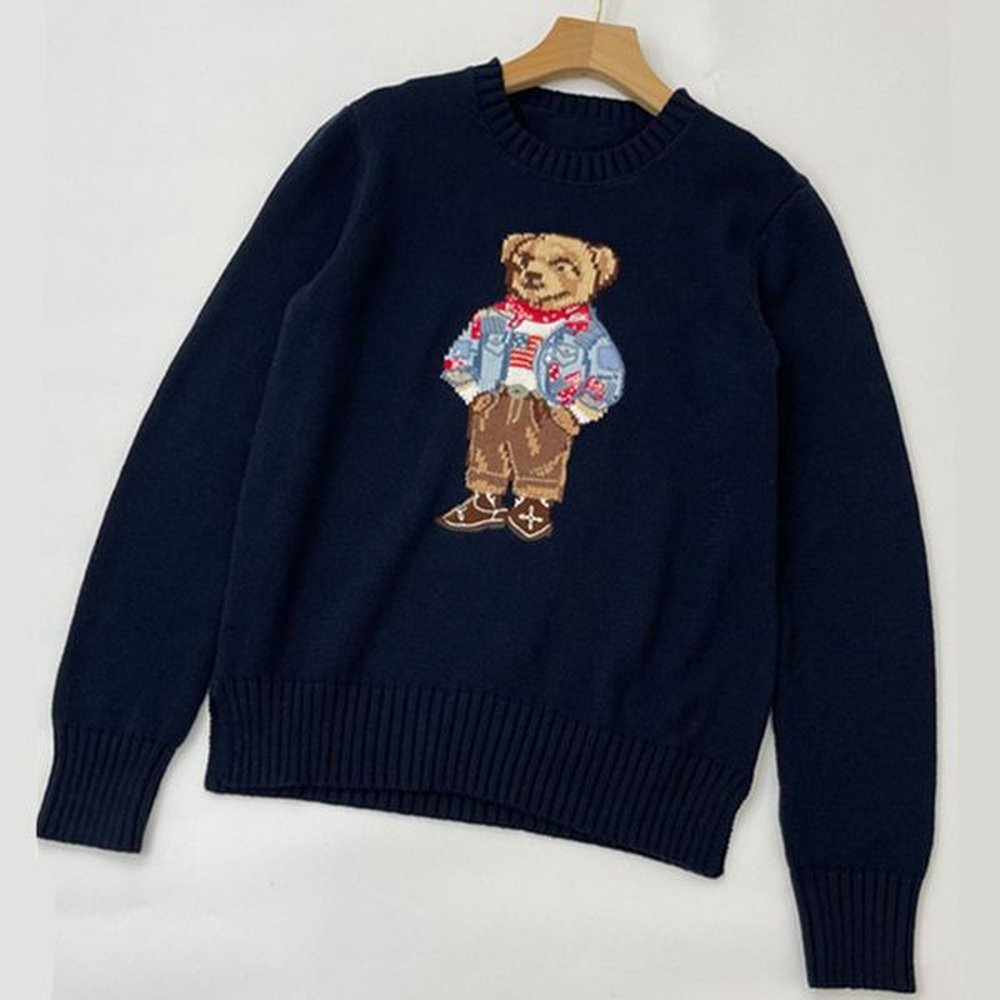 ralphly laurenn womens sweaters ralphly laurenn puffer cute bear women