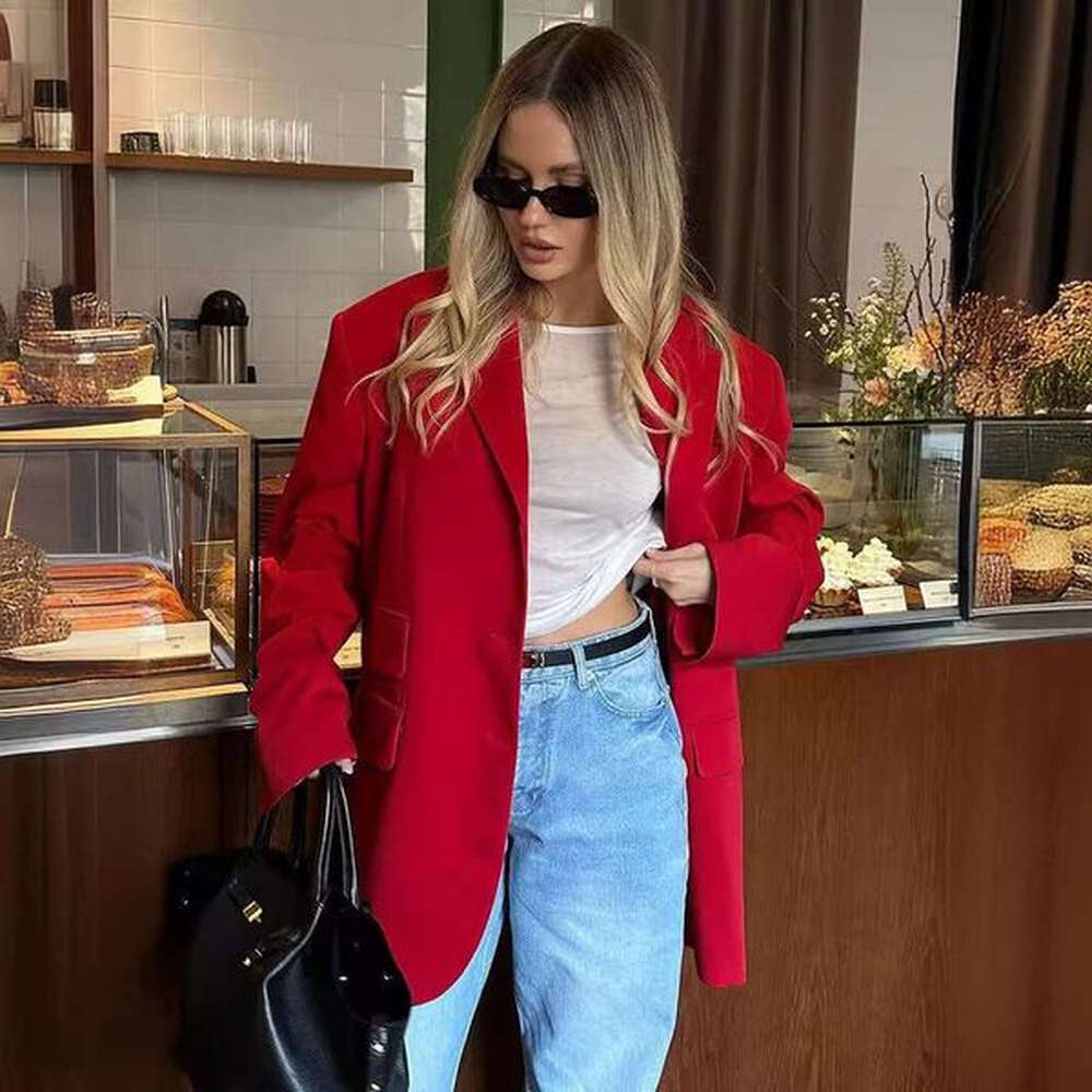red european and american summer style temperament shoulder pad loose