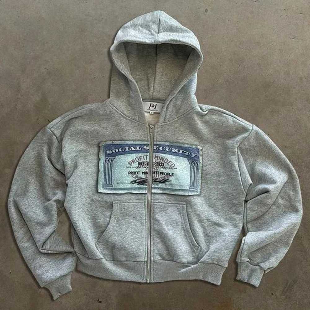 retro autumn hoodies for men and women printed personalized patterns street style hooded cardigan long sleeves