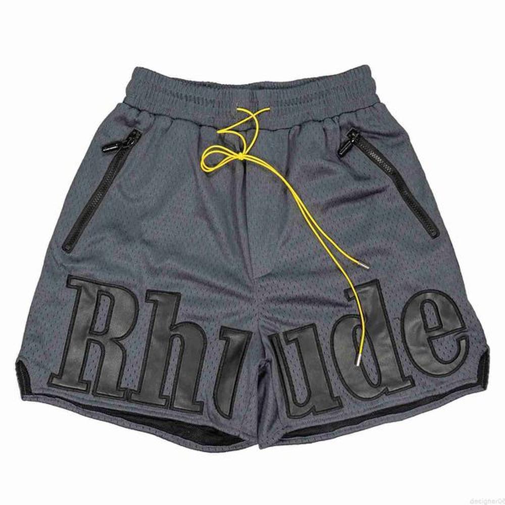 Rhudes Men Shorts Women Designer Summer Fashion Quick Drying 2023 High1 Quality Streetwear Fashion Casual Sportswear Mens Short PantsM0GJ