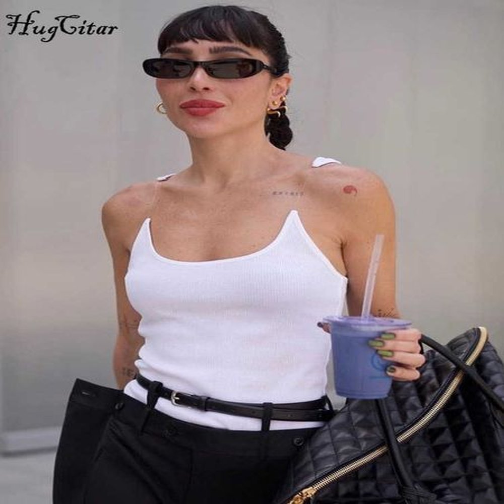 rukas ribbed o neck transparent slip backless sexy slim crop