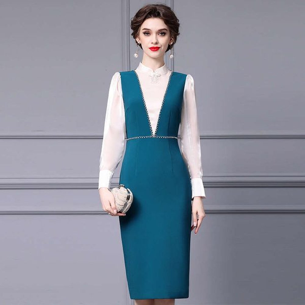 s new chinese style threedimensional buckle dress exudes a highend