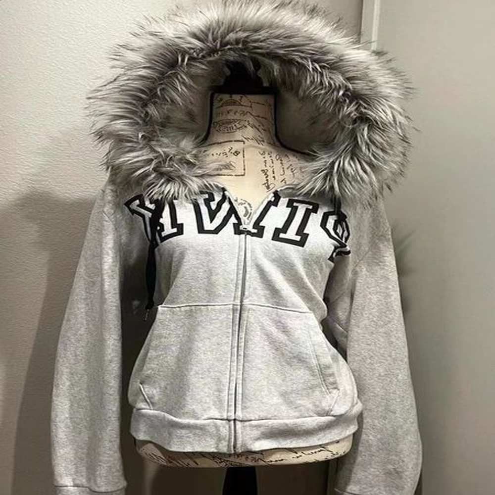 series womens winter paradigm hoodie casual zipper comfortable thick cardigan