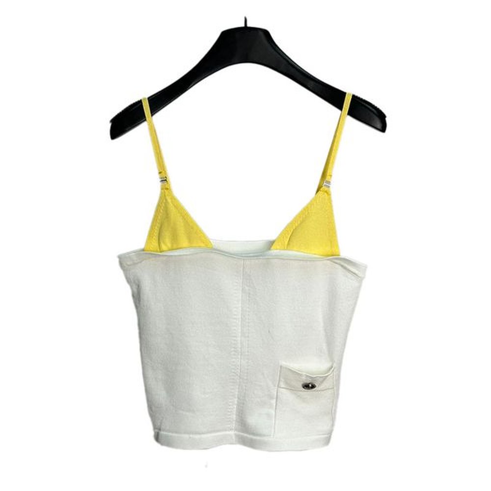 sexy tank tops designer slim fit patchwork vest stylish short