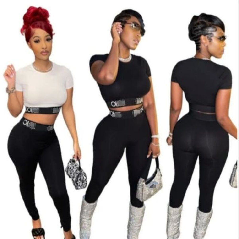 sexy tops and legging womens tracksuits young lady sport comfortable