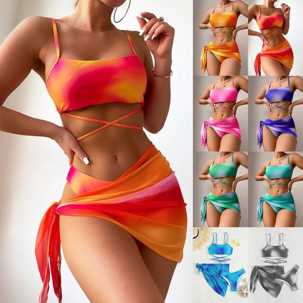 sexy womens designers bikinis sets clear strap shape swimsuits