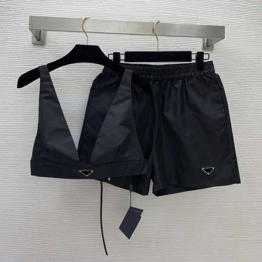 sexy womens tracksuits girls designer triangle bra short pants set