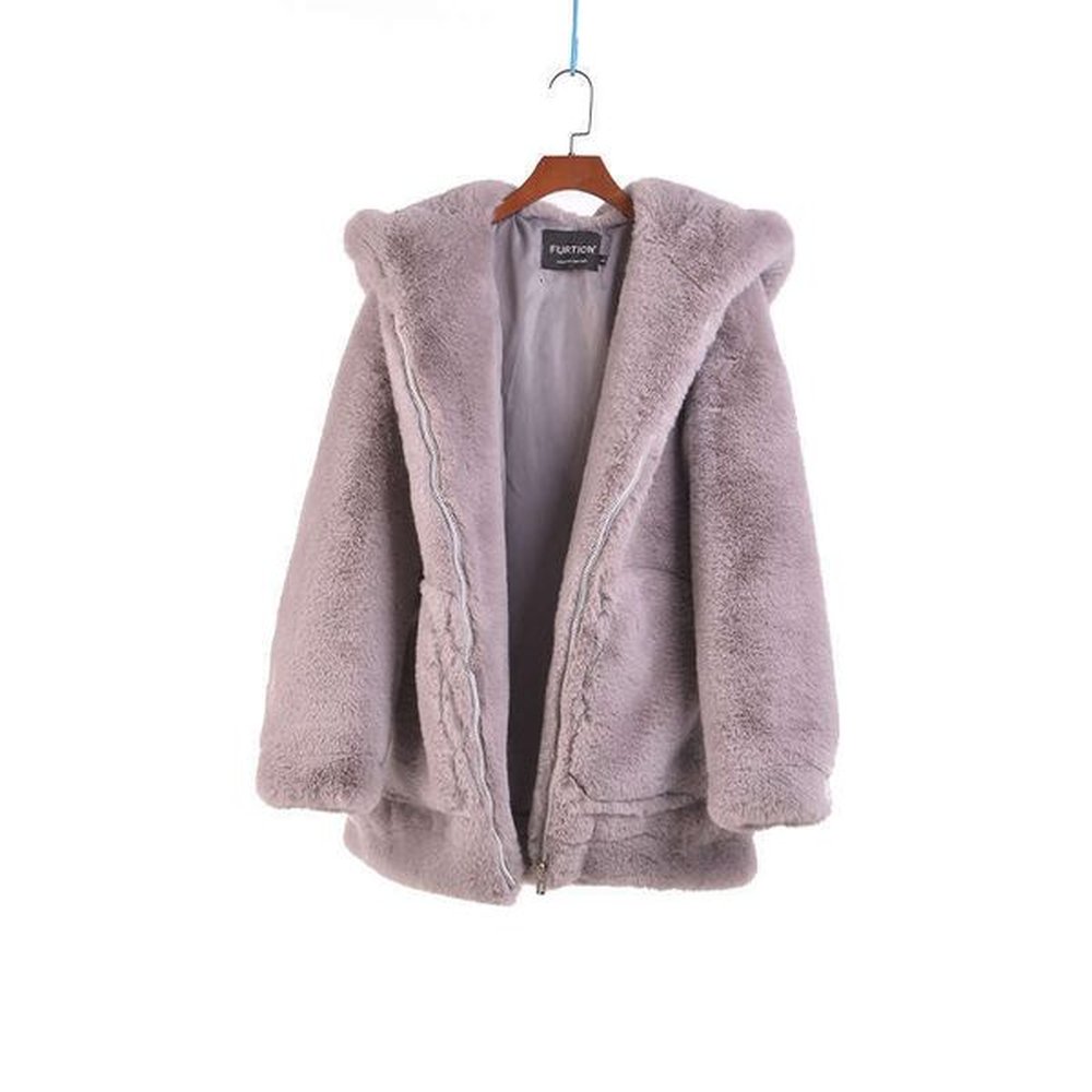 shanshi fur coat women korean loose for women in winter