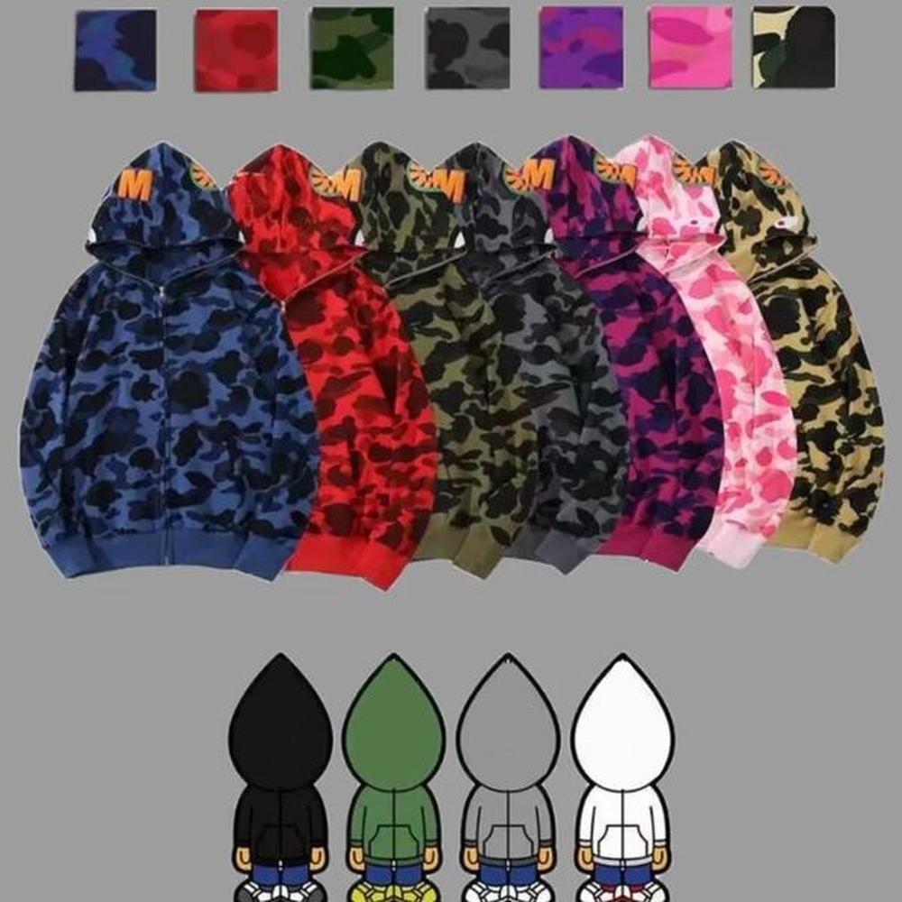 Sharks Hoodies Mens Womens Designers For Men Men Streetwear Letter Man S Clothing Hooded Skateboards Hoody High Street Pullover Sweatshirt C