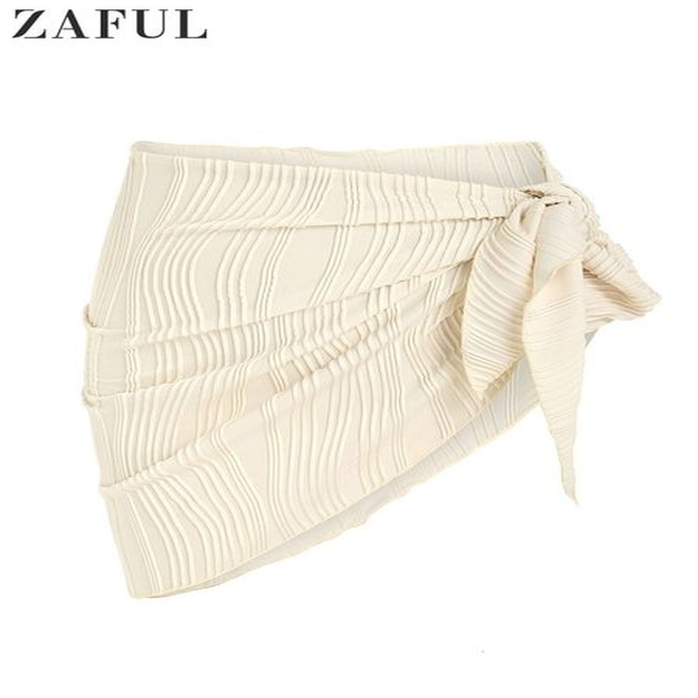 sheer chiffon sarongs women textured bikini wraps beach cover