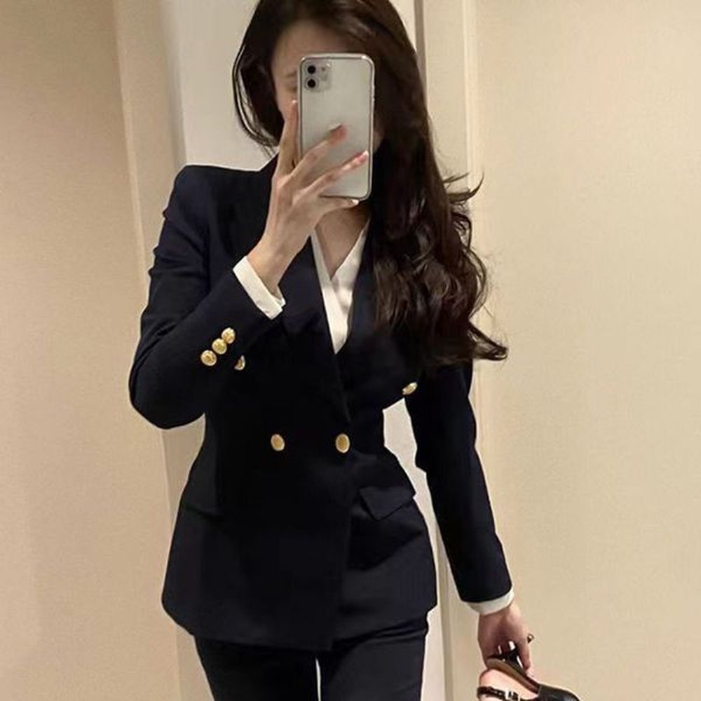 S13High-end 2025 spring and autumn new casual suit jacket student formal wear