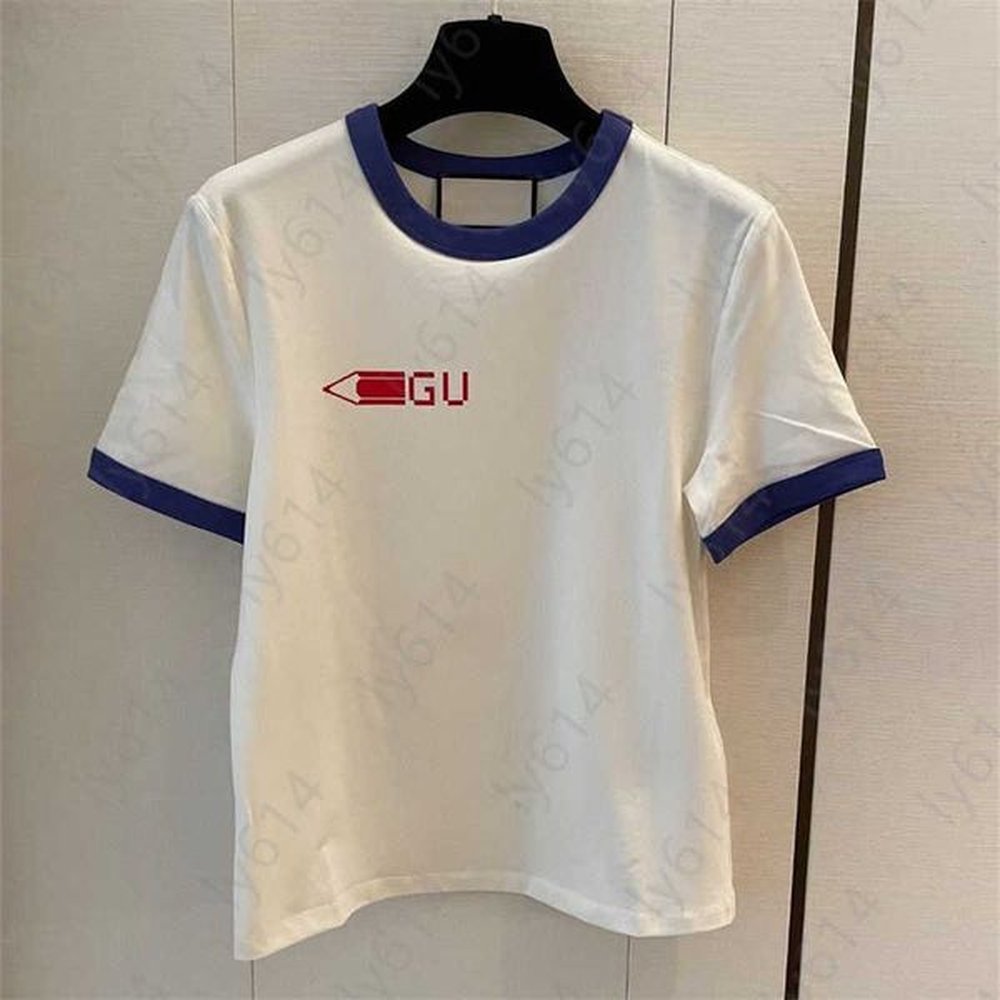 shirts women t shirt women designer tops classic lettering decoration