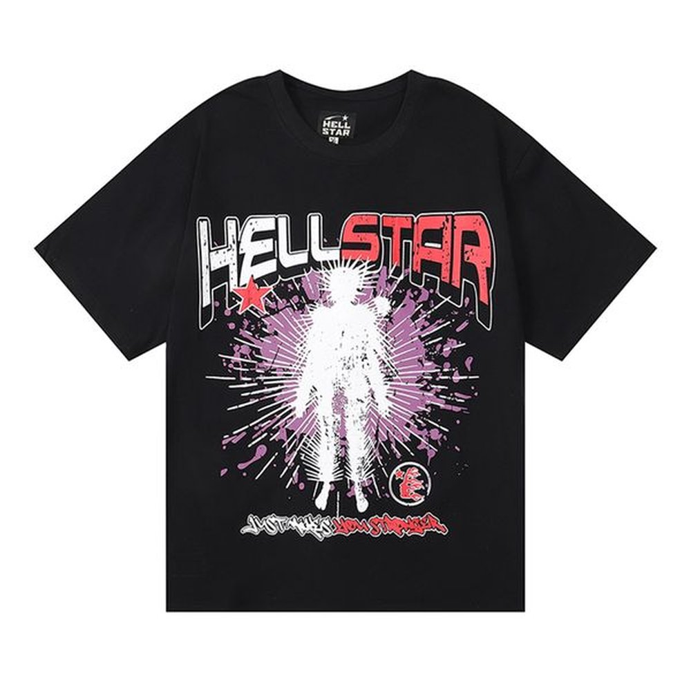 Short Clothes Polo Shirts Tshirt Tops Mens Designer Fashion Breathable Cotton Blend Hellstar Men T Shirt Woman Shirt Print Rock N Roll