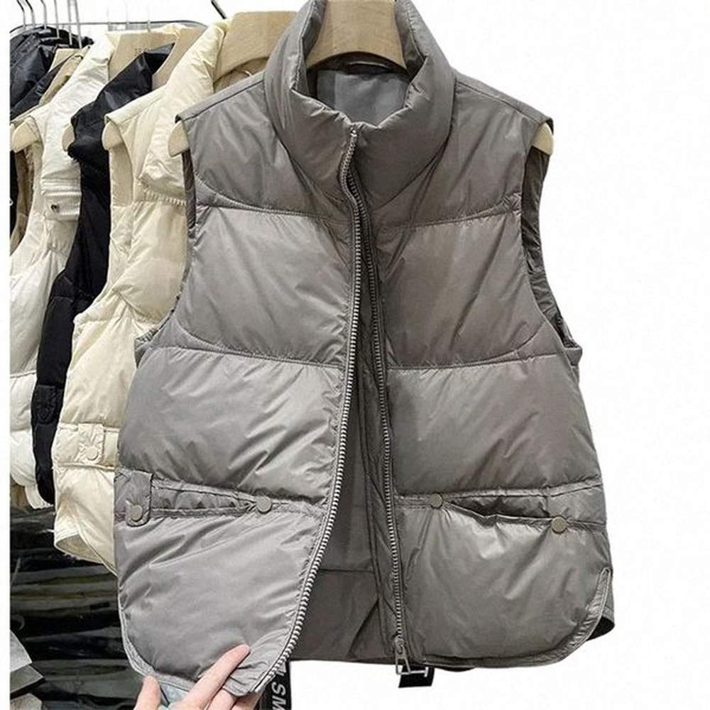 short down cotton vest women spring autumn winter new loose