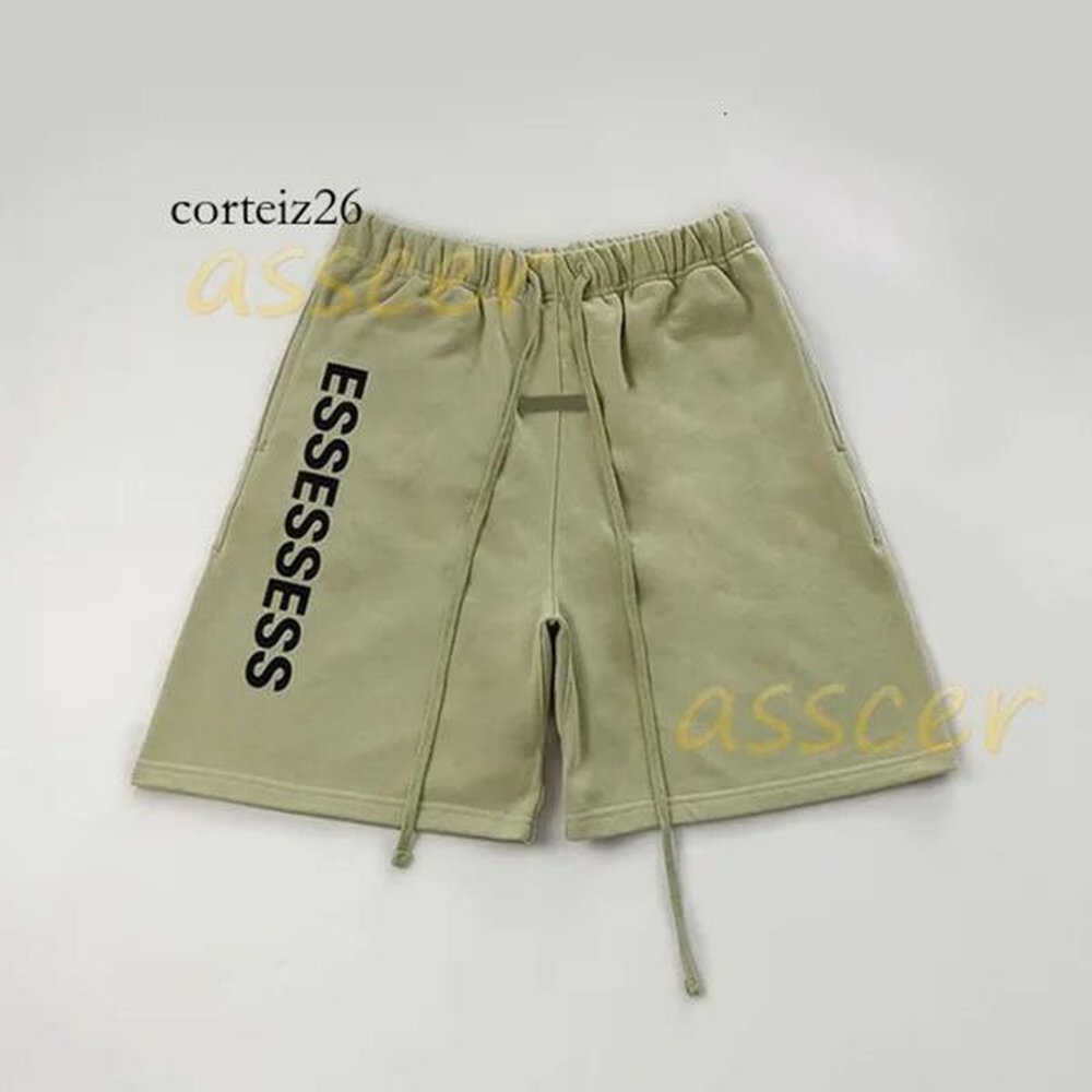 1977 Shorts Brand Mens Womens Essentialshorts Designer Ess Shorts Men Clothing Women Apparel Essen Beach Pants Unisex Shorts Cotton Sports F