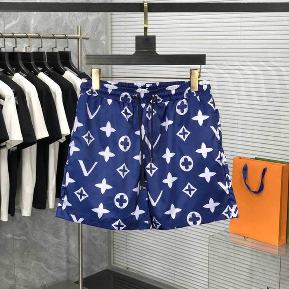 2024 Shortss Brand luxury Fashion Short Mens Men Designer Brand Lighing Printed Basketball Shorts Casual Mesh Sport Pants Womenss Fiess Swea