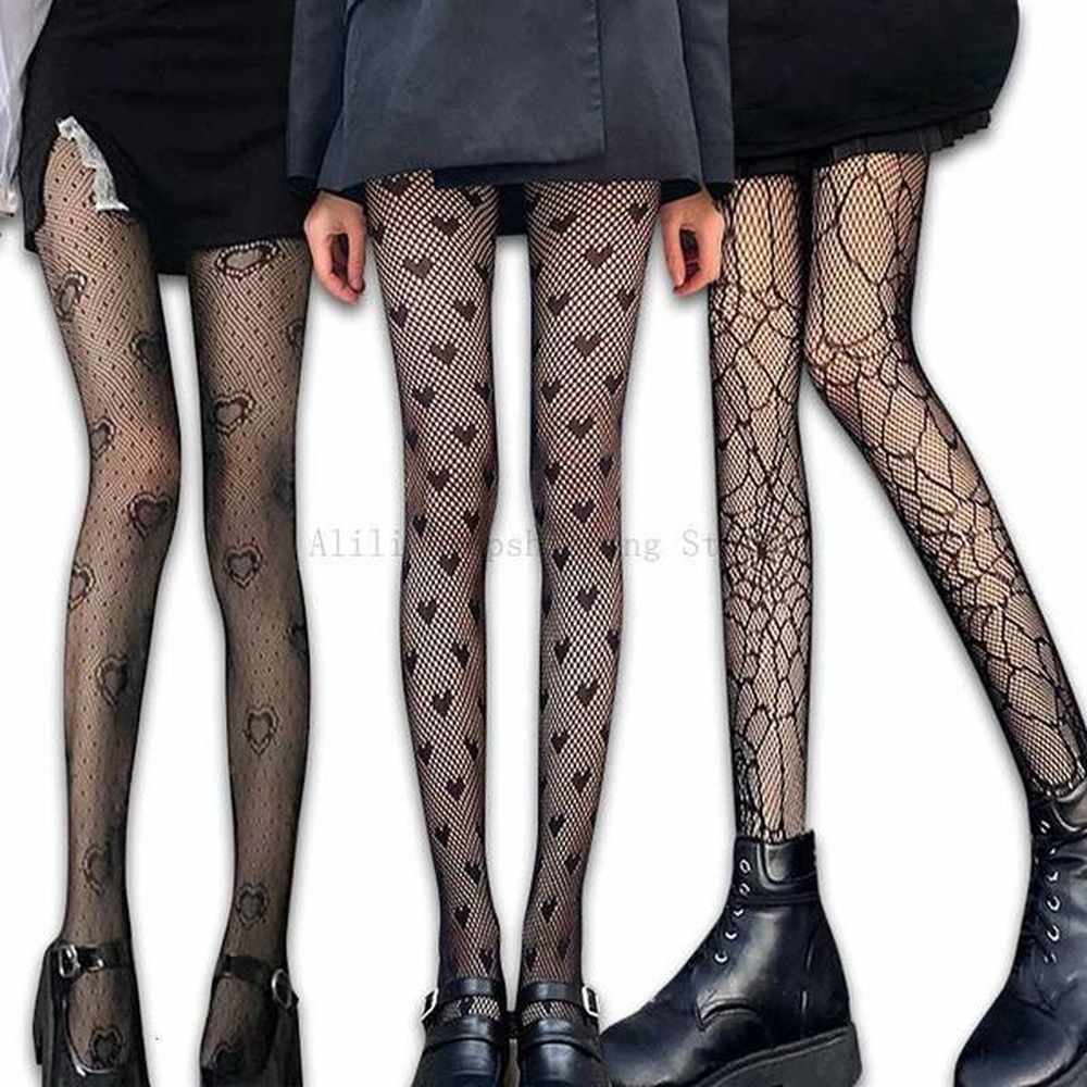 silk stockings sexy lace gothic lace stockings mesh tights yk