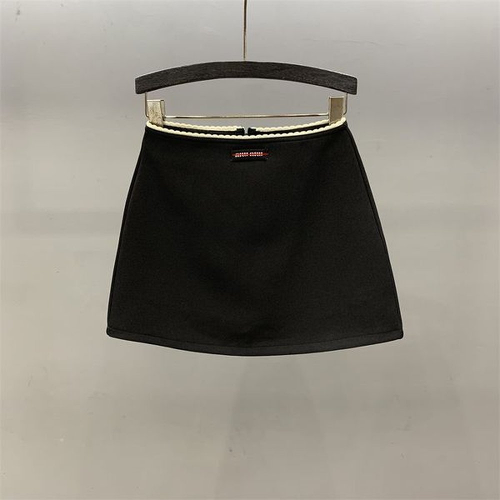 skirt european and american designer brand womens heavy industry feather