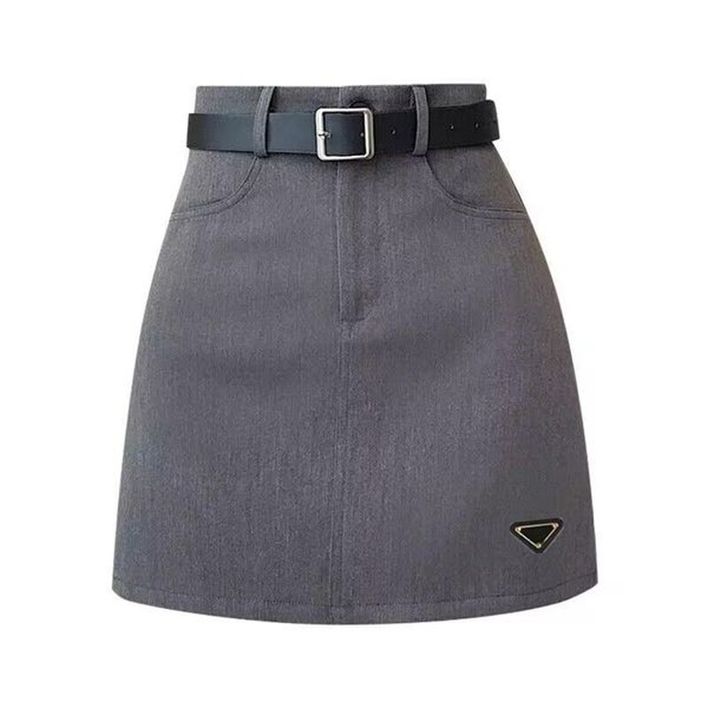 skirts skirts women solid pleated students daily allmatch retro sundress