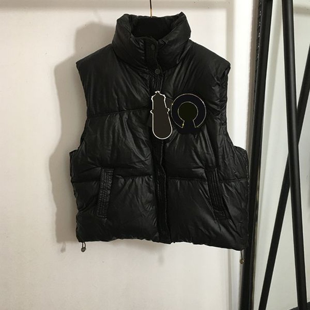 sleeveless jackets women casual vests warm puffy jacket winter stand