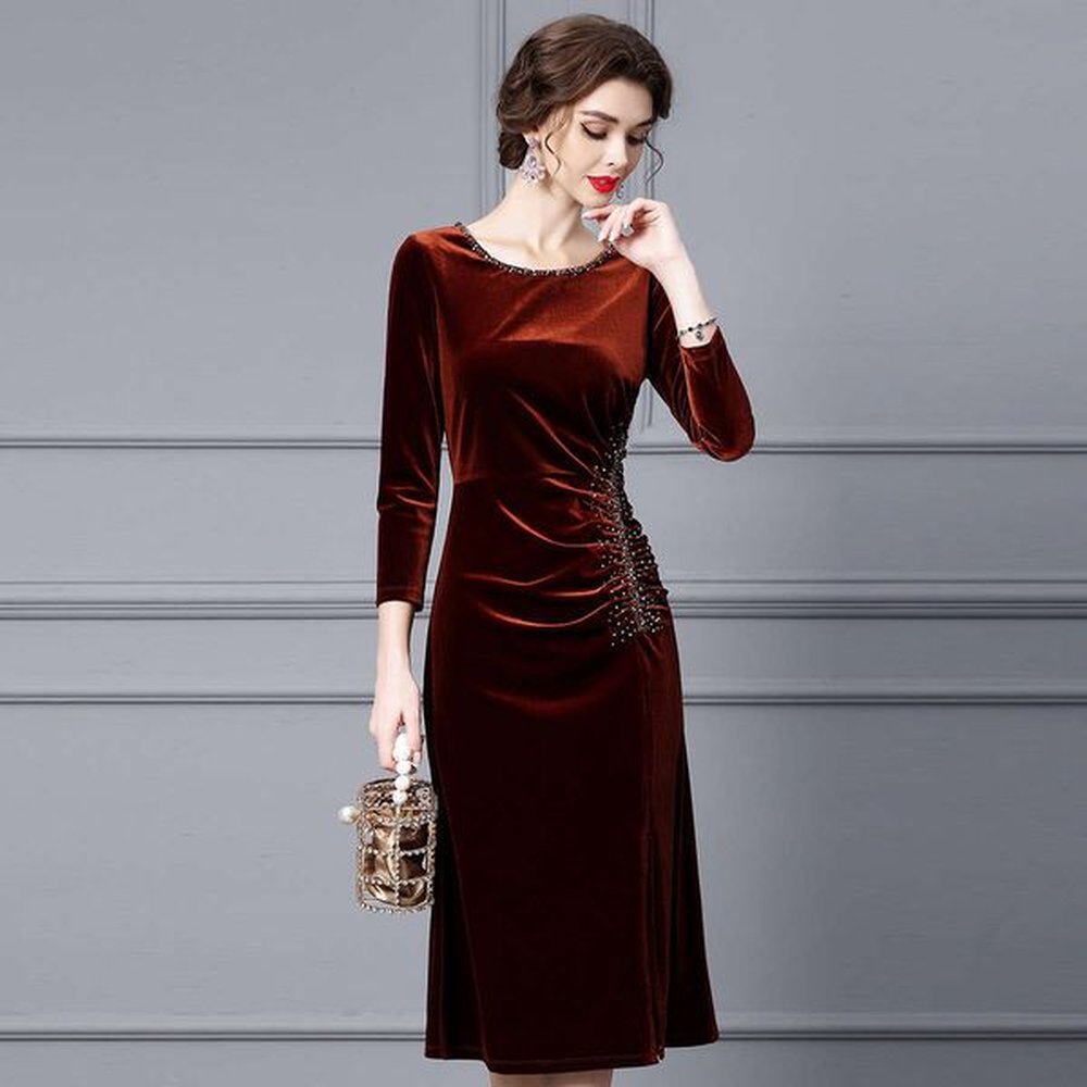 smart and noble velvet new light luxury diamond set