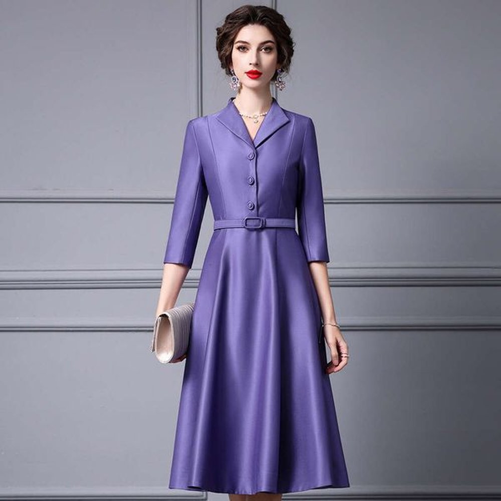 smart purple mature charm big swing for spring summer