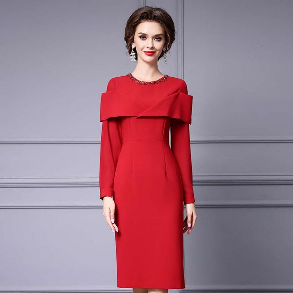 smart red with a luxury and highend feel autumn