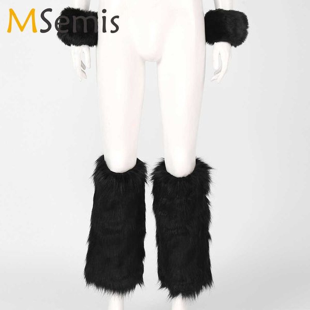 socks hosiery winter fashion women boot covers with cuffs sets