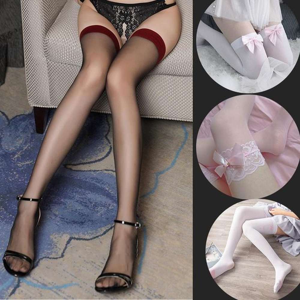 socks hosiery womens stockings sexy knee high nylon lady