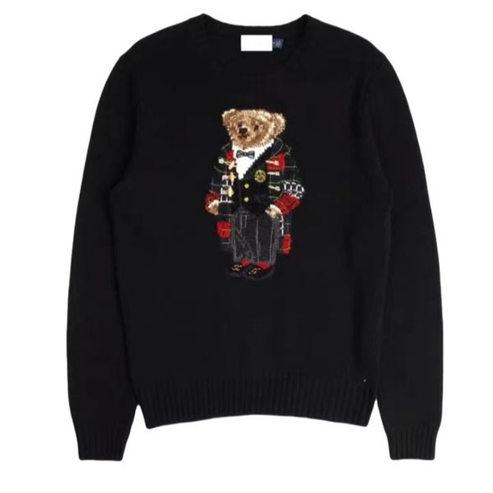 soft cotton womens teddy bear knit sweater comfortable winter pullover