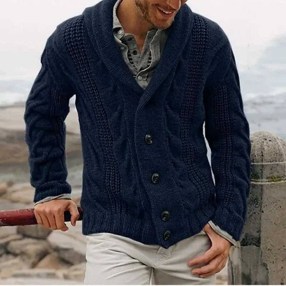 Solid Color Knitwear Knit Cardigan Man Autumnr and Winter Sweater for Men Cashmere Cheap Loose Fit Coats Cable Vintage Top OpenXJ241119