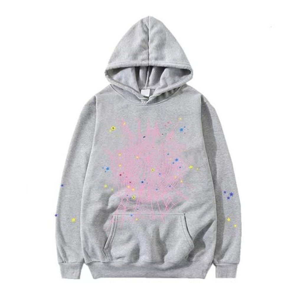 spider hoodie Designer Mens Hooded Silicone Letter Sweater Skateboard Hip Hop Street Clothing Womens Hooded Sweatshirt Couple Clothing Mens