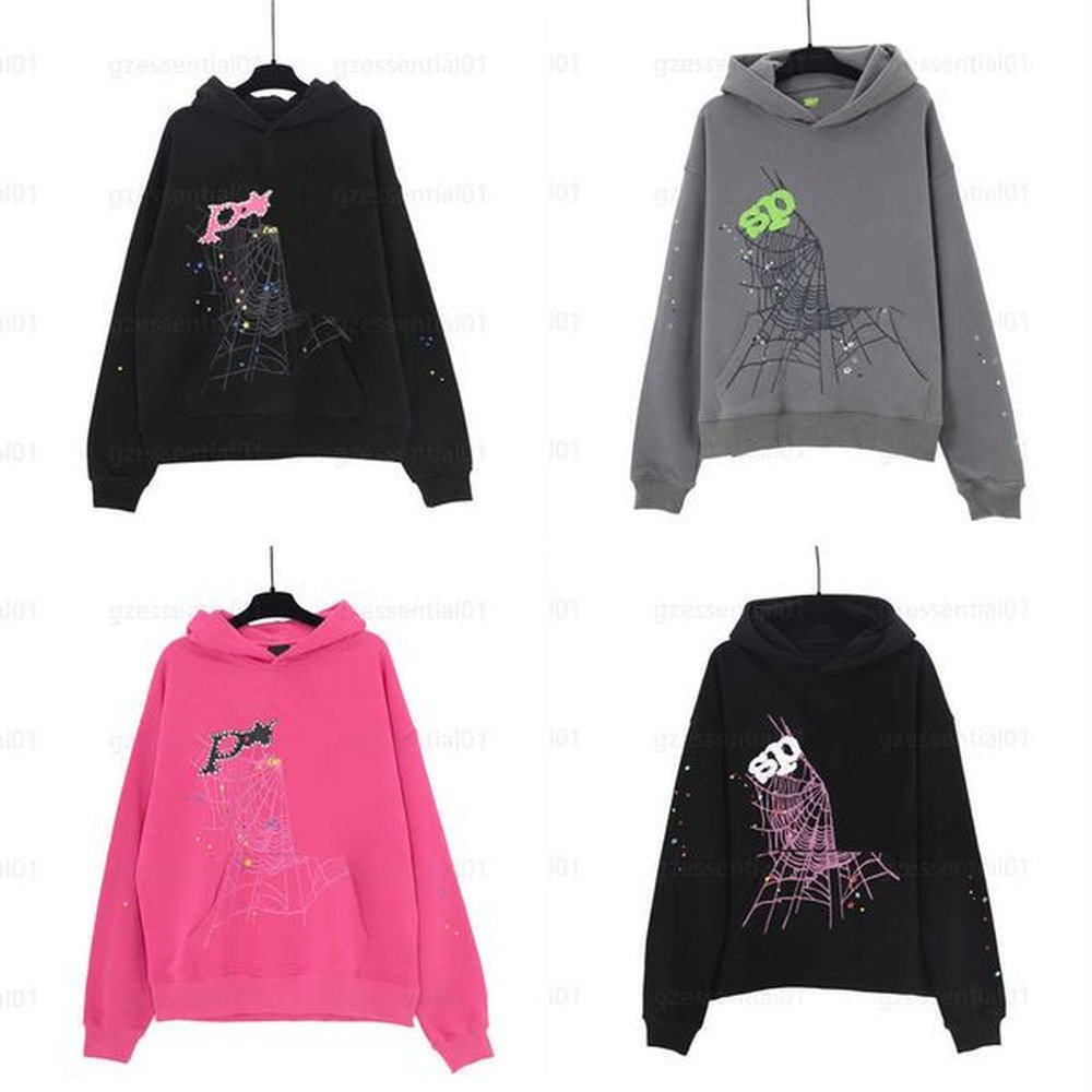 spider hoodie pink hoodies designer men women couple clothes spider