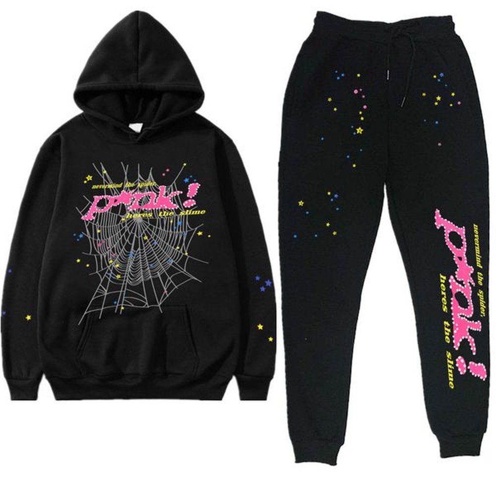 Spider tracksuit 555 sp5der hoodie man young thug 555555 designer sweatshirt two-piece with womens spider Sweatshirt Spiders 555 spider size