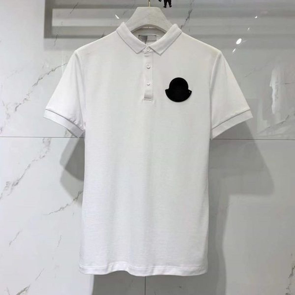 Sports Brand Mens Polo Shirt Designer Shirts Embroidery Lapel Short-Sleeved Tshirt Men Business Casual Pullover Tee 2773