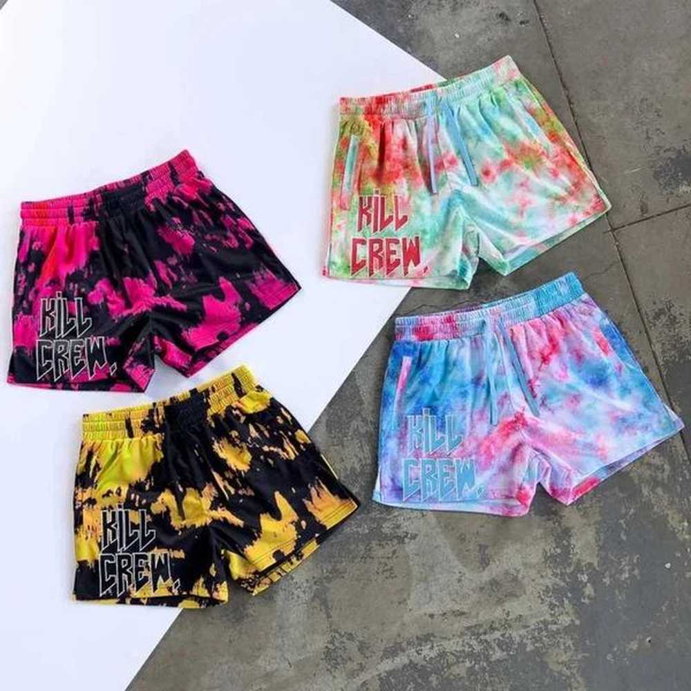 Sports Shorts Mens Quarter Above Knee Sweatpants Summer Fitness Running Breathable Quick Drying Basketball PantsXJ241227
