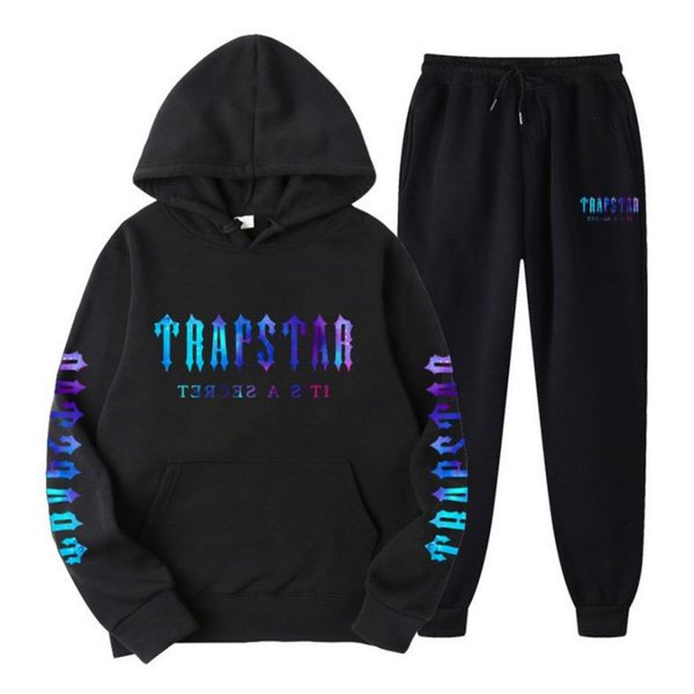 Sportswear designer men and women high quality black hooded trousers in autumn and winter 2-piece running hooded men's brand sweatshirt