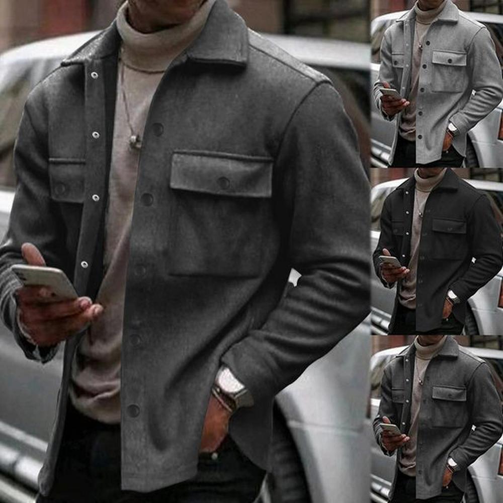 2024 Spring and Autumn Men's Jackets Outerwear Hot Selling Europe and America Trendy Brand Man's Leisure Fashion Slim Fit Coat Top