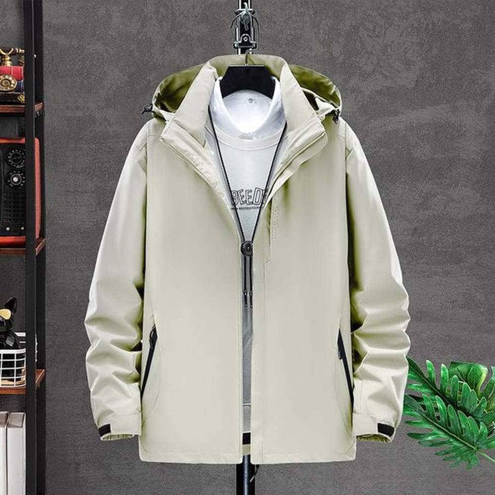 Spring and Autumn Thin Rush Coat Men's and Women's Waterproof and Windproof Sports Outdoor Couple Casual Jacket Coat