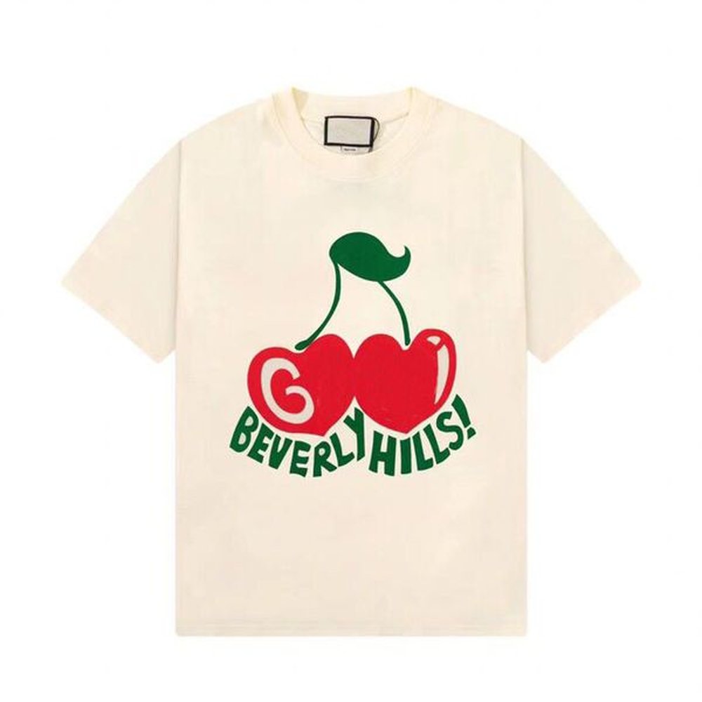2022 spring and summer fashion letter printing ins round neck all-match casual T-shirt men's trend loose short-sleeved size xs s m l xl