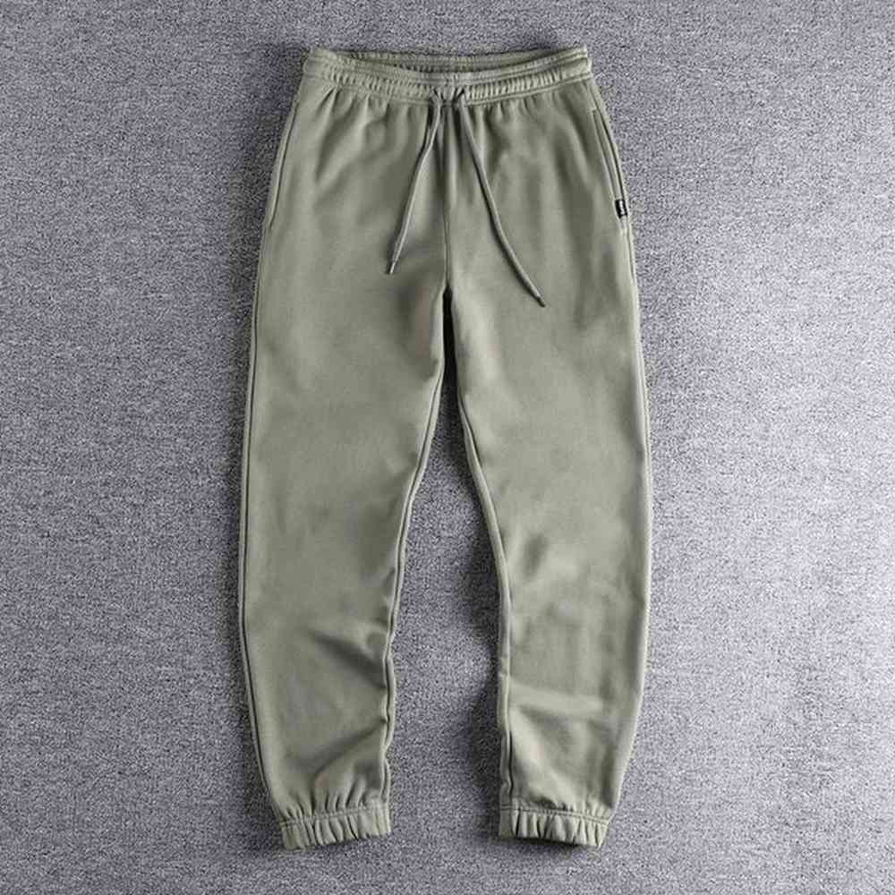 Spring and summer 2022 new knitted terry men's sportswear pants basic solid color youth Leggings casual 694