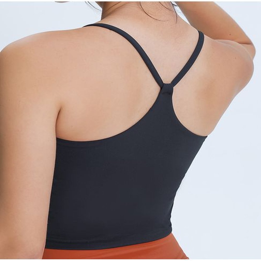 spring and summer sexy yshaped beauty strap chest pad yoga