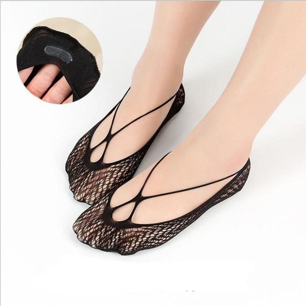 spring and summer ultrathin cross strap sexy womens socks