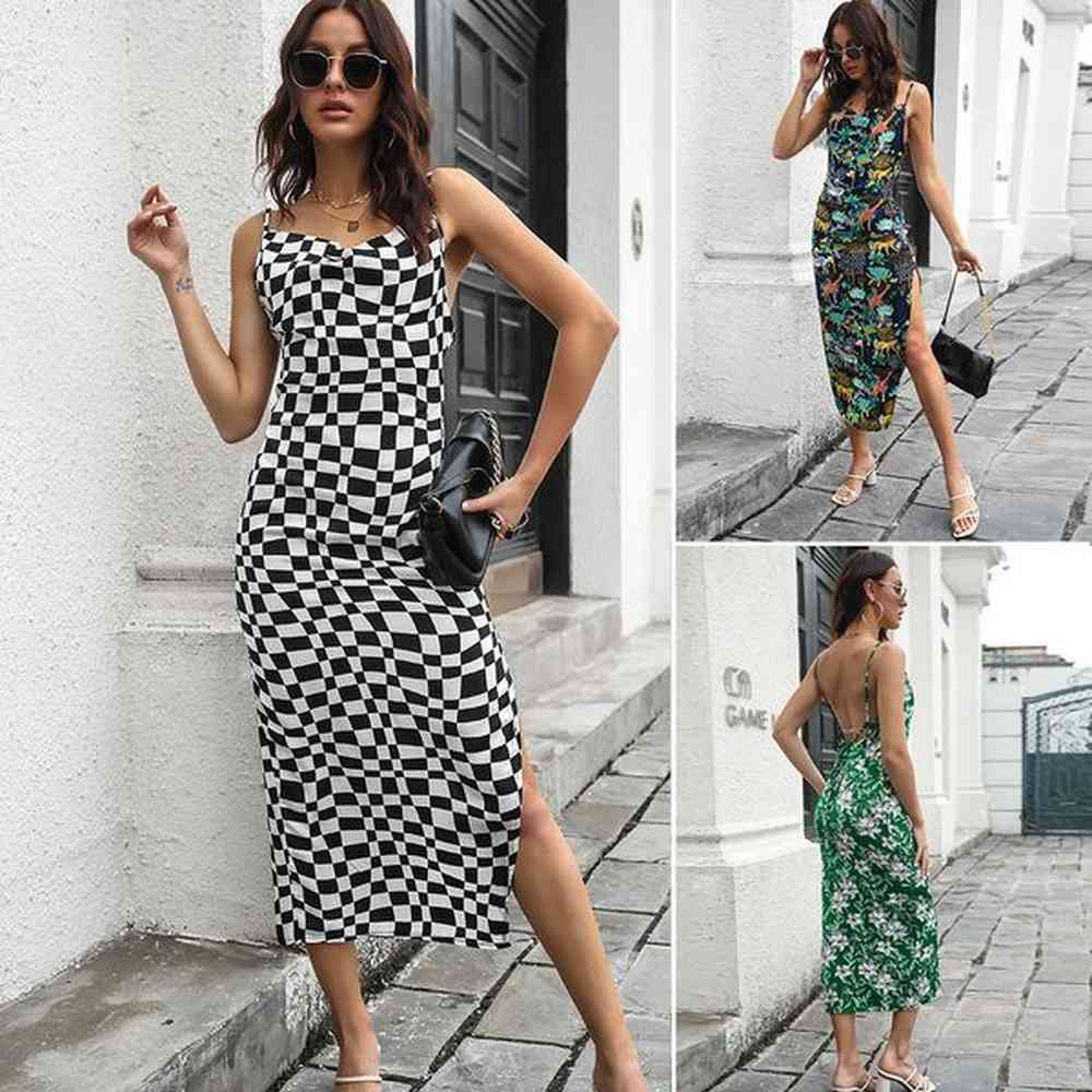 spring autumn new womens casual dresses velvet satin swing neck