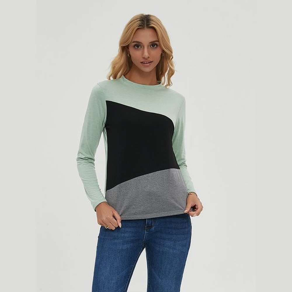 spring autumn pullovers basic women long sleeve slim sweaters long